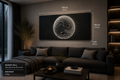 Visualize the artwork in your own space.

This interior visualization showcases the true scale of the artwork, helping you imagine how it will appear in a modern living environment.

Dimensions: 120 × 60 × 5 cm (W × H × D)
Weight: 4.5 kg

Each piece is handcrafted, one of a kind, and delivered with a Certificate of Authenticity.